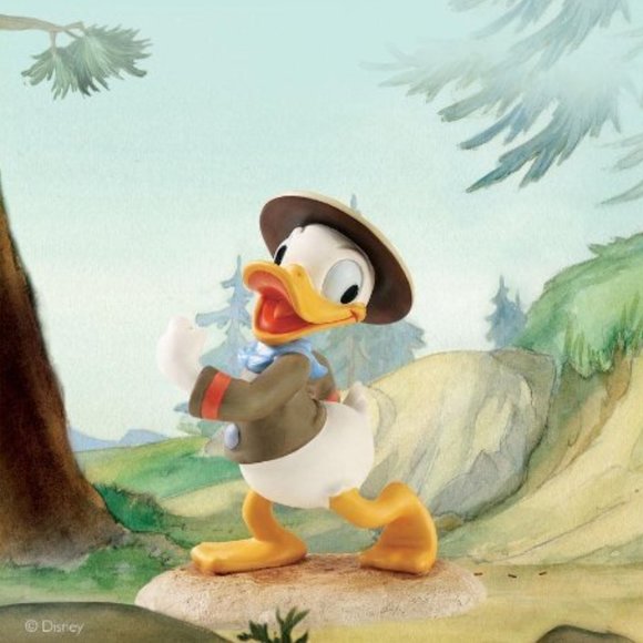 Disney Other - 2008 Donald Duck 4.5" Porcelain Figure + Pin Walt Disney Collection Collectable